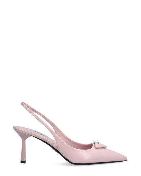 prada pink logo|pink prada shoes for women.